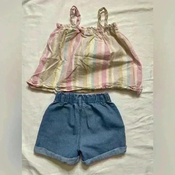 Calvin Klein Jeans Girls Size 6 Tank and Short Set - Picture 6 of 8